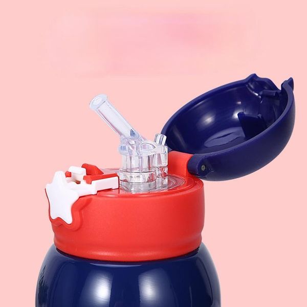

water bottles kid vacuum flasks stainless steel insulated children school cartoon drinking bottle cute gift