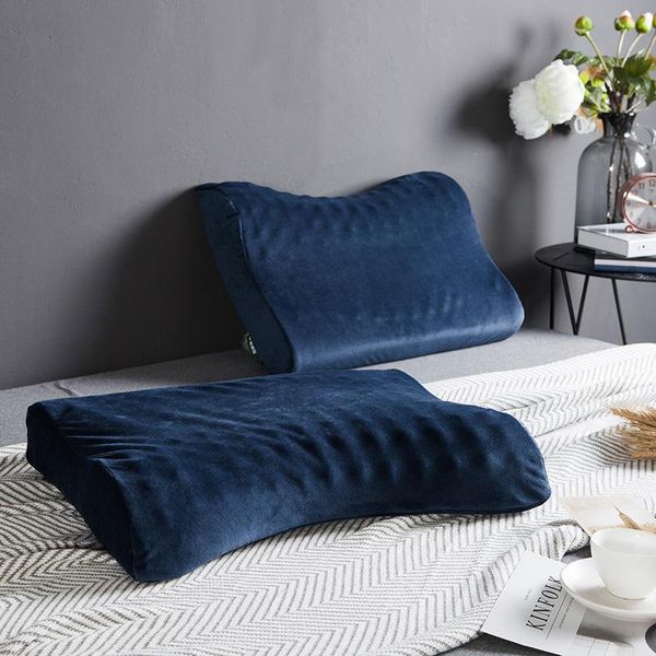 

pillow 56x38cm purenlatex talalay process 93.8% natural latex men orthopedic contour for sleep neck therapic soft