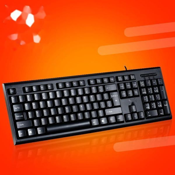 

keyboards computer keyboard light tracing leopard q9usb flat mouth round notebook general office wired single