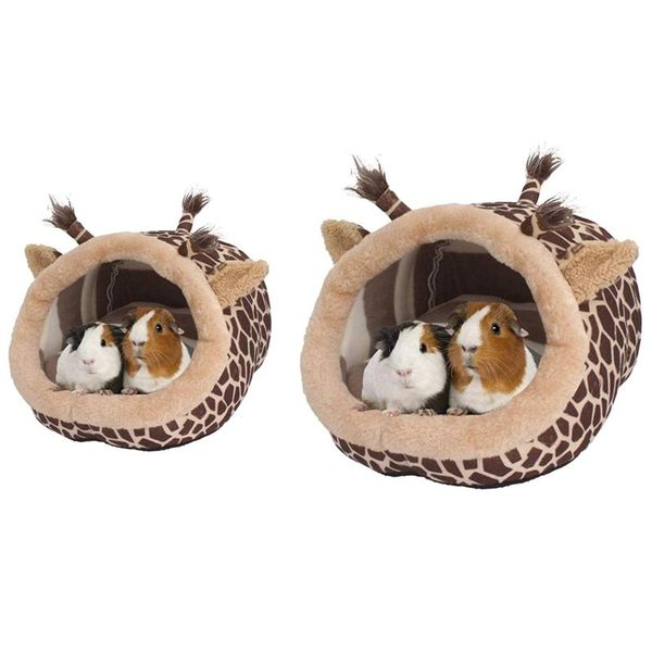 

kennels & pens 2x chinchilla hedgehog guinea pig bed accessories cage toys bearded dragon house hamster supplies habitat,xl l