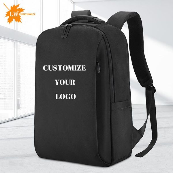 

backpack men bag customize nylon office work lapbusiness school fashion casual ladies printed po name