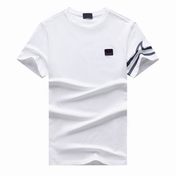 

classic dogfish stylist mens t shirt #1975 europe luxury summer short sleeve fashion brand tees p&s designer male casual, White;black