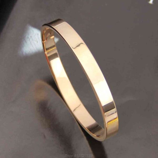 

men's women's stainless steel lover love polished cuff bangle bracelet wristband n11 20 dropshipping, Golden;silver