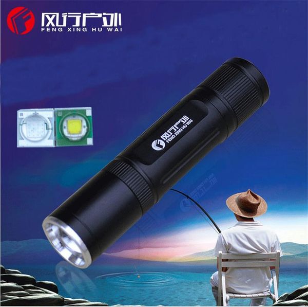 

fishing cree xpe q5 lampe torche camping zoomable mini with 18650 rechargeable battery one set flashlights torch torches