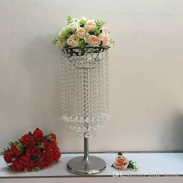 

party decoration wedding aisle decorations crystal centerpiece acrylic flower stand table decor holder