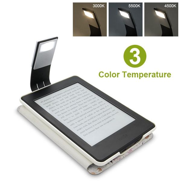 

towel rechargeable led light for kindle paper usb power bank reading lamp 4 intensities lighting flexible e-read book