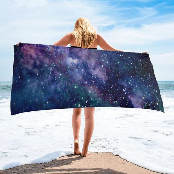 

towel milky way beach sports quick dry microfiber bath blanket for adults kids outdoor picnic