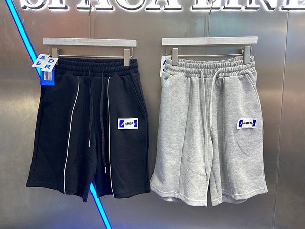 

men's shorts 1:1 version 2021 ader error drawstring sweatpants men women couple 100% cotton high street hip hop casual oversize, White;black