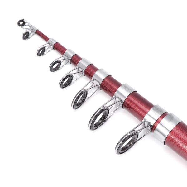 

boat fishing rods rod fiberglass casting 1.5-4.5m tackle spinning portable g32e