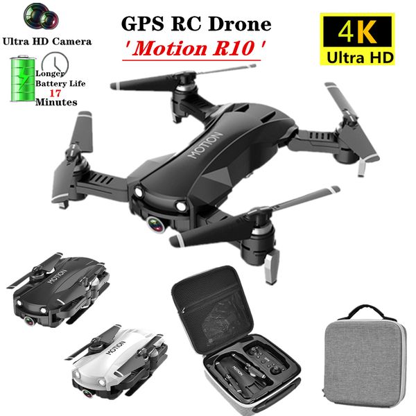 

gps 5g wifi fpv real-time 4k ultra hd camera foldable rc drone aircraft quadcopter waypoint flight one key return take-off landing remote ap