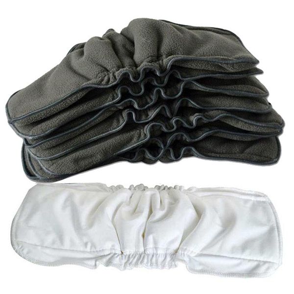 

cloth diapers washable reusable baby diaper inserts liners boosters bamboo charcoal cotton insert nappy liner