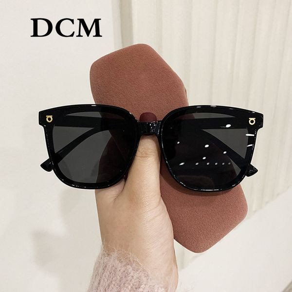 

lx brand dcm fashion square big sunglasses women designer luxury man/women cat eye large sun glasses uv400 outdoor oculos de sol, White;black