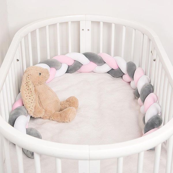 

cushion/decorative pillow 2021 special offer nordic long knotted braid knot cushion decorative sofa baby bumper crib bed decor protector roo