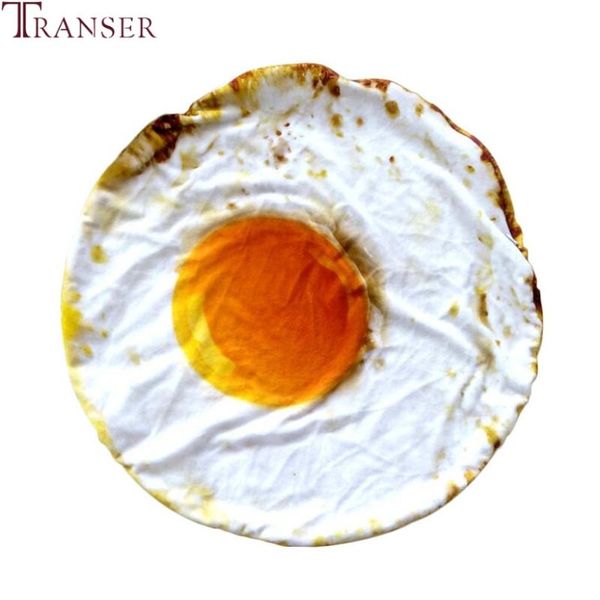 

transer 1pc plush 3d fried egg round puppy pet mat bed pets cats dog mats blanket indoor home use dogs calming beds 912 kennels & pens