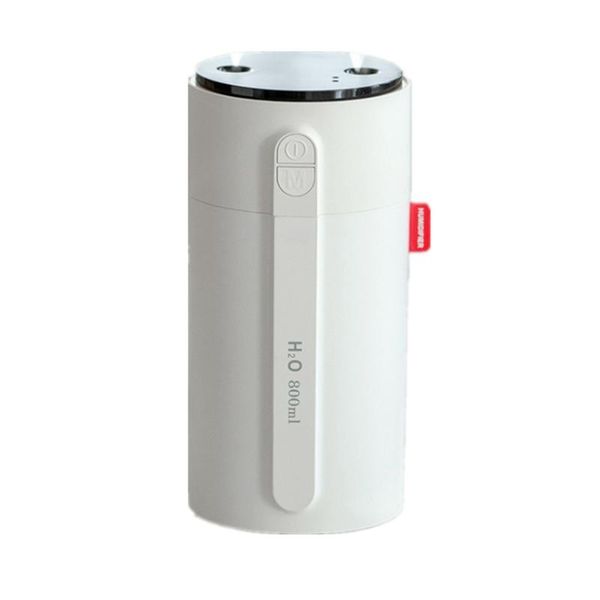 

essential oils diffusers home air humidifier 800ml double nozzle cool mist aroma diffuser with colorful led light heavy fog usb