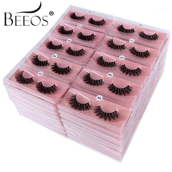 

makeup false eyelashes 10/20/30/50 pairs wholesale natural/thick long lashes for women & girl lightweight soft and comfortable1