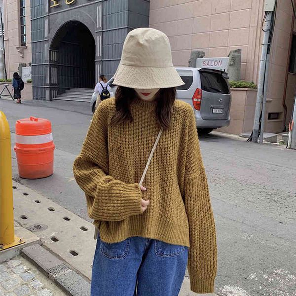

women's sweater winter 2021 woman's sweater let loose thick woman's sweater plus size glai, White;black