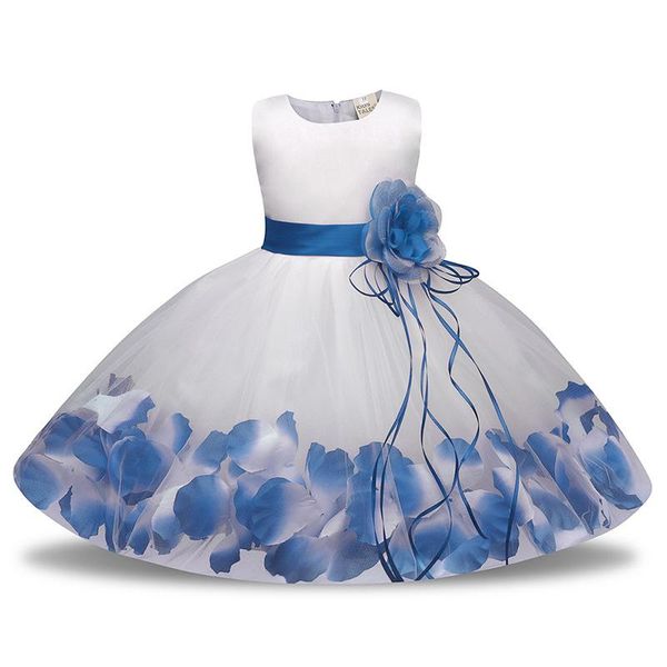 

girl's dresses kids 0-6 year birthday outfit baptism flower gowns children costumes little toddler girl events party wear cute baby dre, Red;yellow