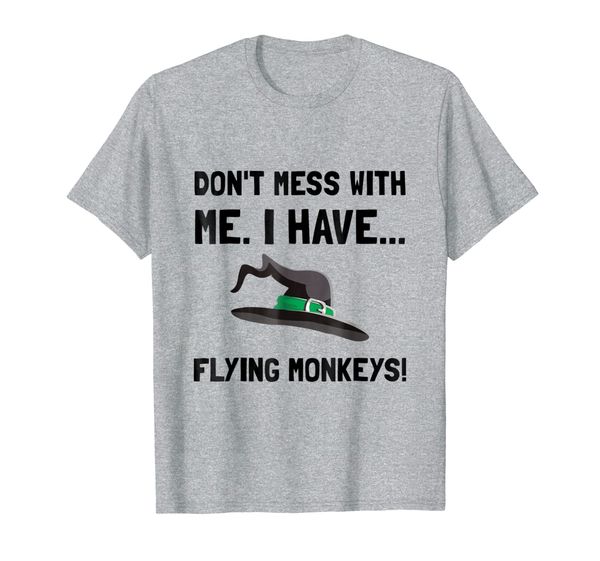 

i have flying monkeys funny t-shirt, White;black