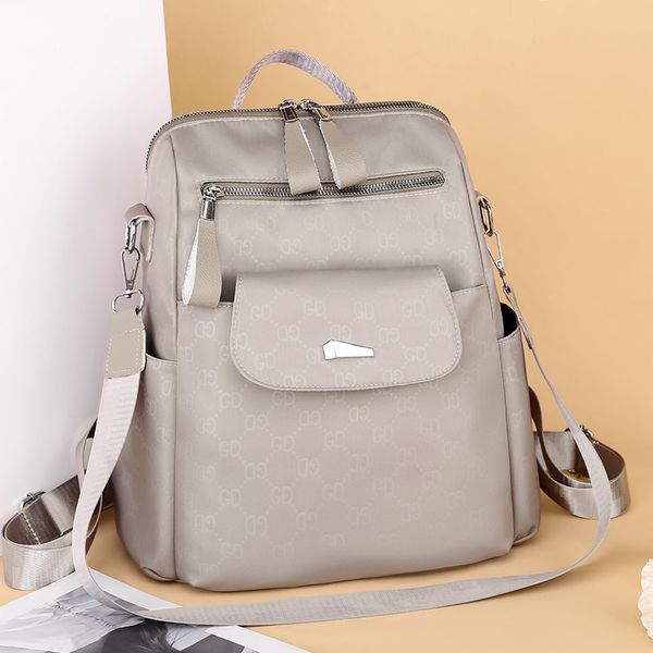 

oxford cloth large capacity new fresh simple schoolgirl backpack anti splash multi compartment schoolbag purses sale
