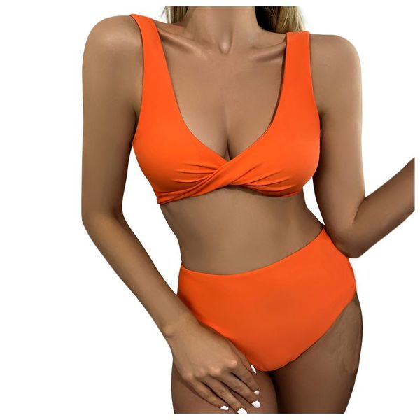 

women's swimwear fast deliver women bandeau bandage bikini set push-up brazilian beachwear swimsuit traje de baño dividido, White;black