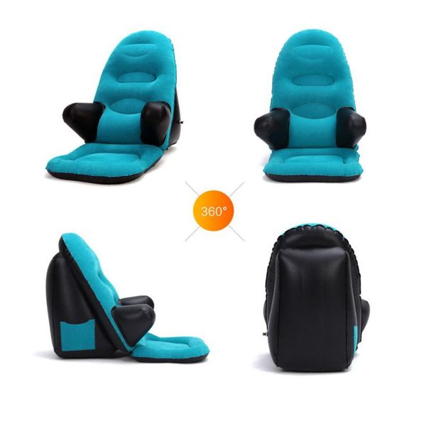 

inflatable mobile game waist cushion seats with armrest leisure chair fishing beach folding rest pillow outdoor pads