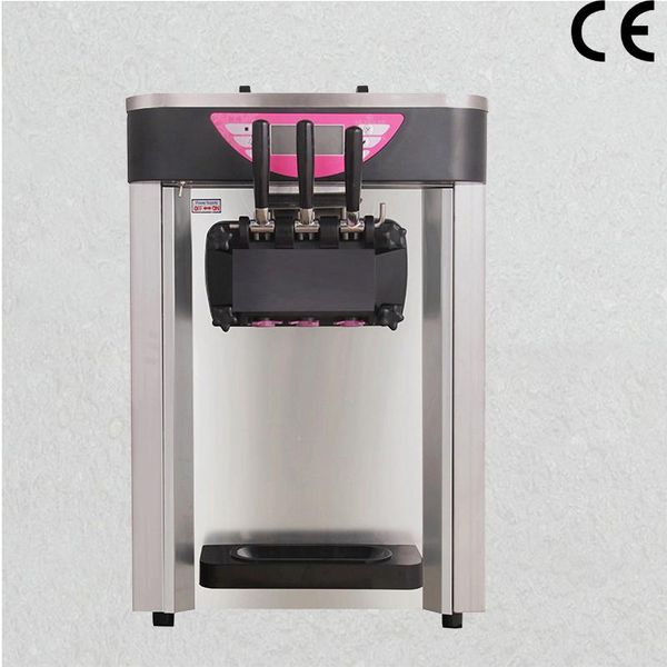 

ice cream making machine 18-22l/h deskstainless steel color sundae commercial