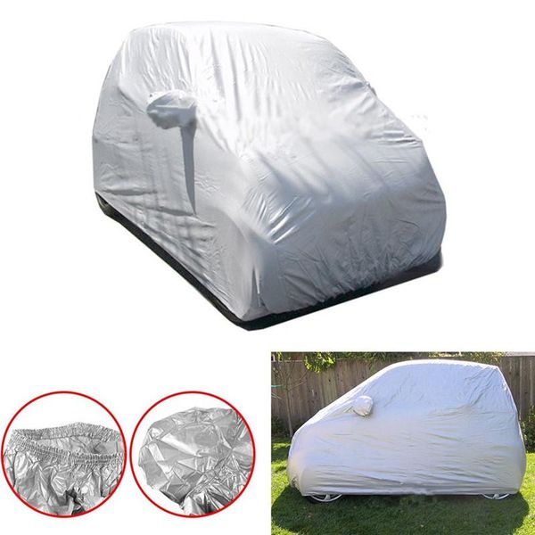 

car covers sun shield universal for smart fortwo suv outdoor cover door body waterproof anti-uv snowproof auto accessories