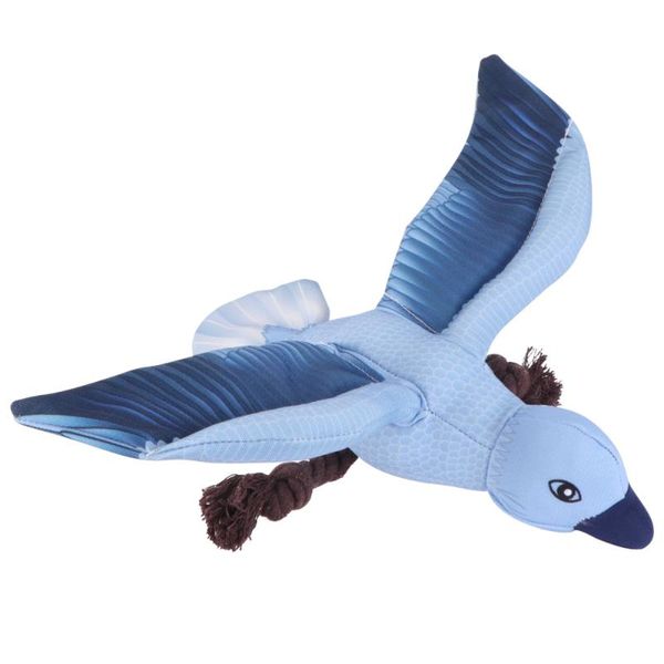 

cat toys seagull shape plush dog squeaky partial stuffed chew with crinkle paper