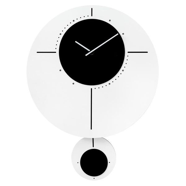 

wall clocks hanging living room clock silent modern single face nordic art mechanical relogio parede home decoration ef50wc