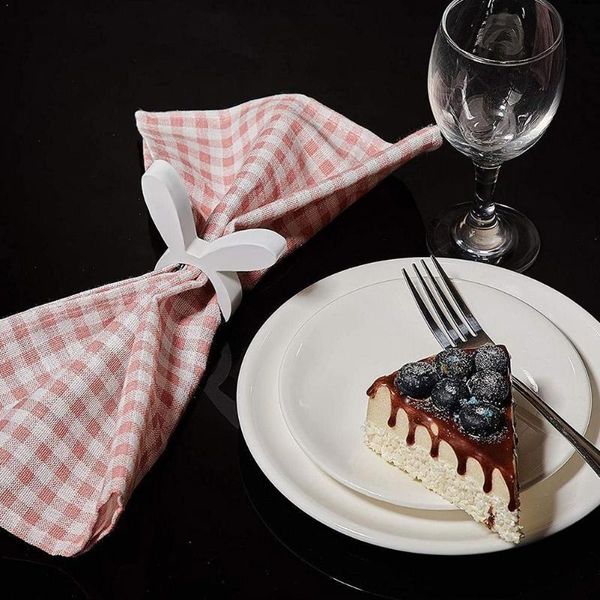 

napkin rings white creative decoration ring wooden handmade deskear d0i9