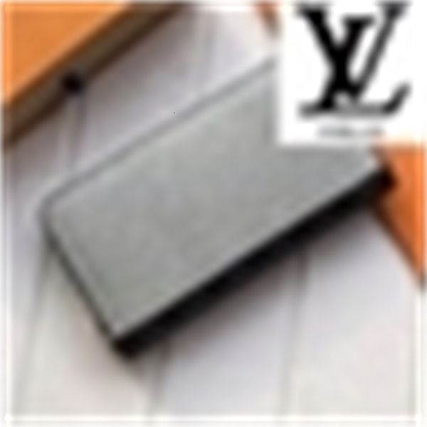 

m62930 grey zip real leather compact long s chain wallet key card holders clutches, Red;black