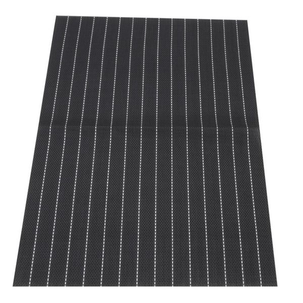 

table runner black/white striped placemats kitchen background tablecloth waterproof non-slip high temperature heat insulation mats