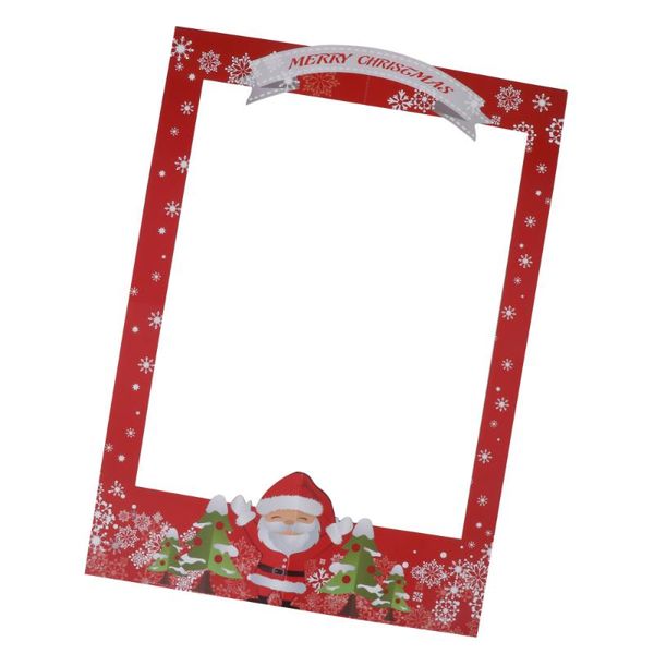 

christmas decorations 1pc merry po prop paper frame festival party decoration