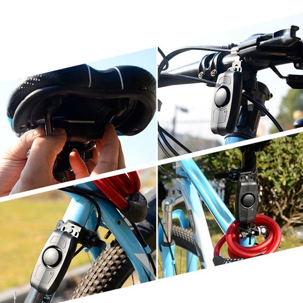 

bike locks ly professional anti-theft lock cycling security wireless remote control vibration alarm 110db bfe88