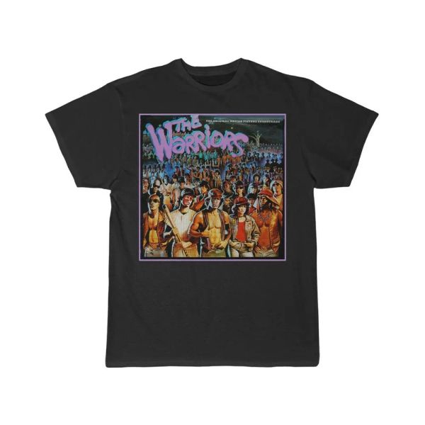 

the warriors soundtrack short sleeve tee, White;black