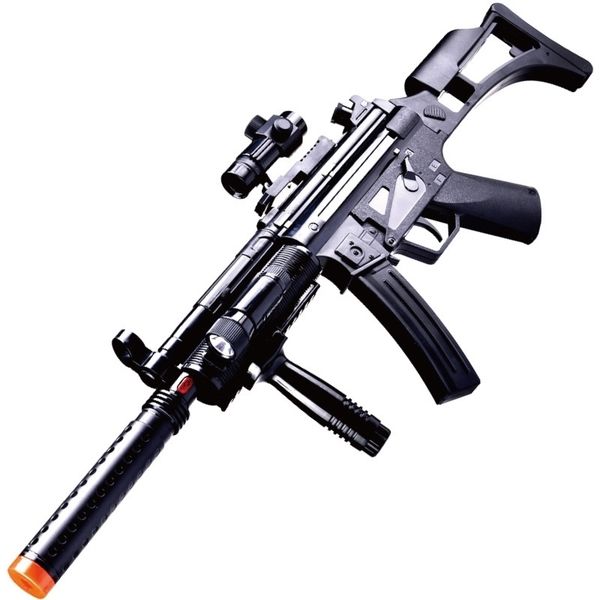 

children's electric acousto-optic submachine gun boys' toy pistol kindergarten props cannot fire bullets
