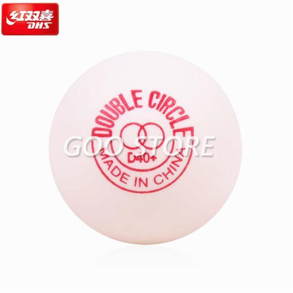 

balls dhs table tennis ball d40+ double circle abs seamed training plastic pong
