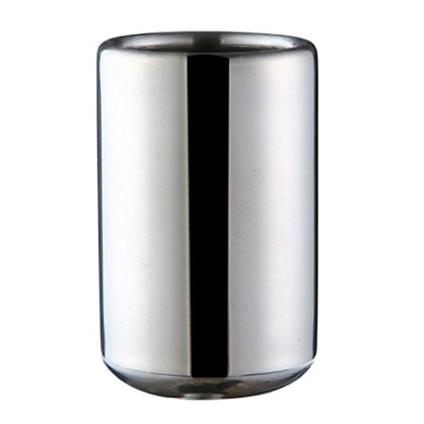 

storage bottles & jars smooth mirror polished surface fruit fork holder stainless steel organizer container jar for home party restaurant