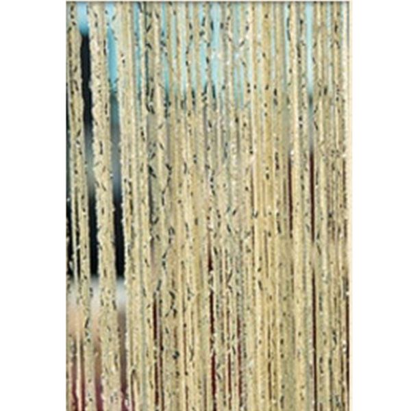 

2mx1m shiny tassel flash silver line string curtain window door divider curtains valance home decoration & drapes