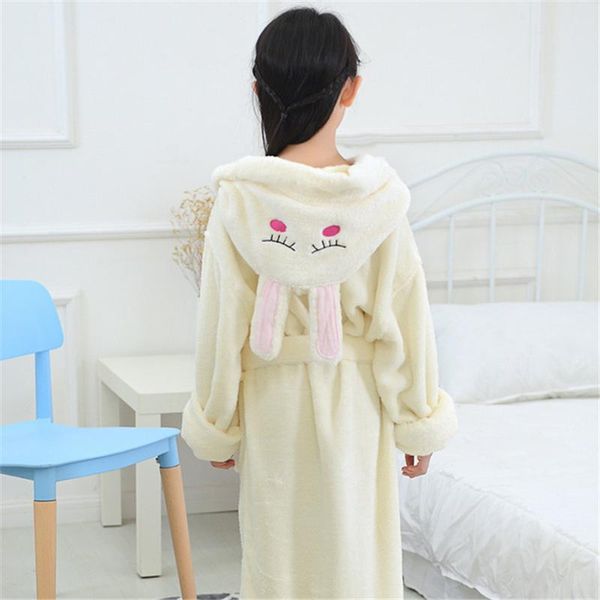 

women's sleepwear kimono children's nightgown cotton soft yukata thick terry baby pajamas boys and girls hooded nightwear 2021, Black;red