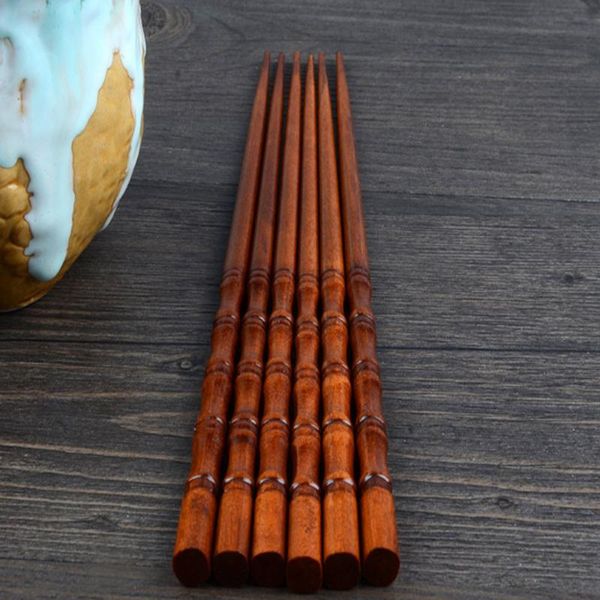 

chopsticks handmade natural wooden health 2 pairs creative wood gift tableware
