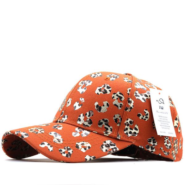 

ball cap korean fashion spring and autumn women's leopard print baseball outdoor travel, Blue;gray