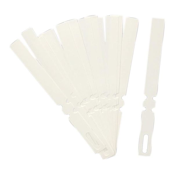 

100pcs pvc waterproof ring set label plant gardening plastic orchid garden decorations