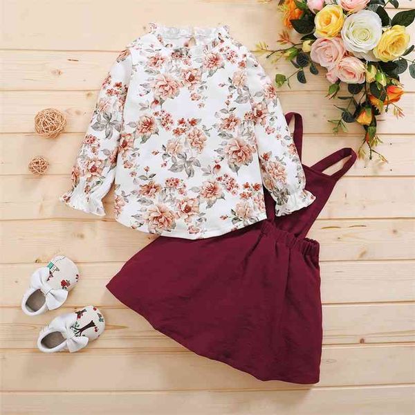 

toddler girl floral & dresses set 210528, Red;yellow