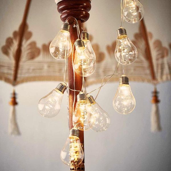 

strings led year bulb string lamps 20 bulbs 6.6m 110v 220v home curtain fairy garland wedding christmas decoration