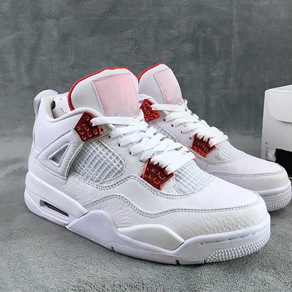 

metallic red jumpman 4 4s fashion shoe mens basketball shoesgtx16j5e
