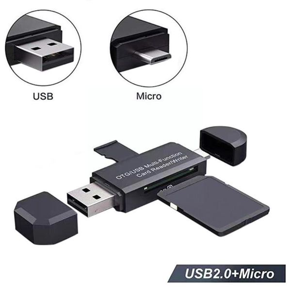 

hubs sd card reader usb 3.0 otg micro type c lector memory for tf type-c cardrea s7e8