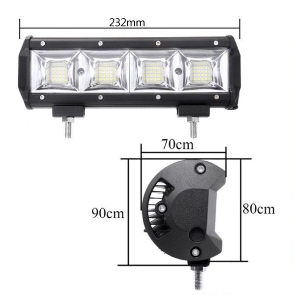 

vehicel headlights 64leds light bar 9inch vehicle work led for suv 781b working