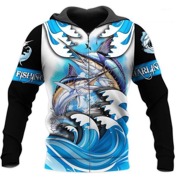 

men's hoodies & sweatshirts and women's 3d printed sweatshirt hoodie fish camouflage long sleeve beanie hunting sportswear, Black
